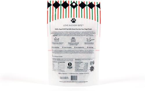 Holiday Coconut SuperFetti Food Topper 3-oz bag
