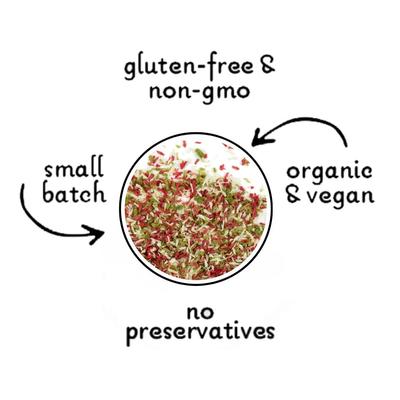 Holiday Coconut SuperFetti Food Topper 3-oz bag