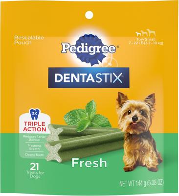 Dentastix Beef Mini Dental Dog Treats, 24 count