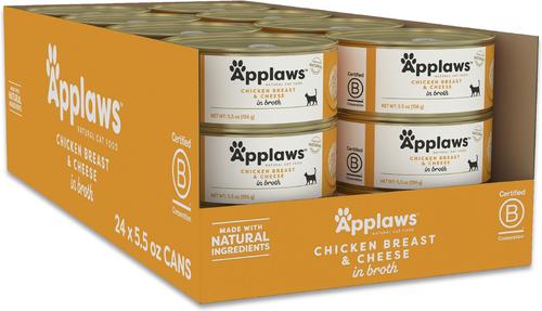 Chicken Breast with Cheese Canned Cat Food, 5.5-oz, case of 24