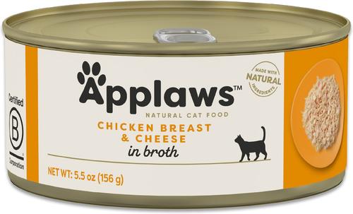 Chicken Breast with Cheese Canned Cat Food, 5.5-oz, case of 24