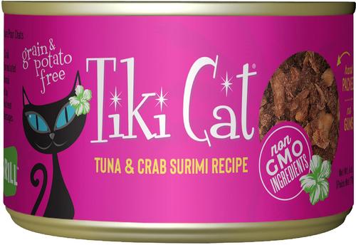 Grill Tuna in Crab Surimi Grain-Free Canned Cat Food, 6-oz, case of 8