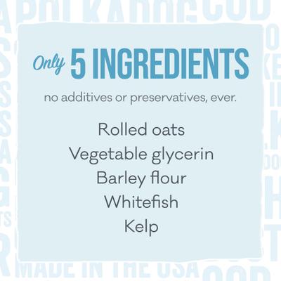 Wonder Nuggets Whitefish & Kelp Soft & Chewy Dog Treats, 10-oz bag