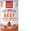 Paquete: Caldo de hueso de res The Honest Kitchen Daily Boosters + Caldo de hueso de pavo con cúrcuma The Honest Kitchen Daily Boosters para perros