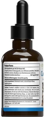 Calming CARE Bacon Flavored Liquid Calming Supplement for Cats & Dogs, 2-oz bottle