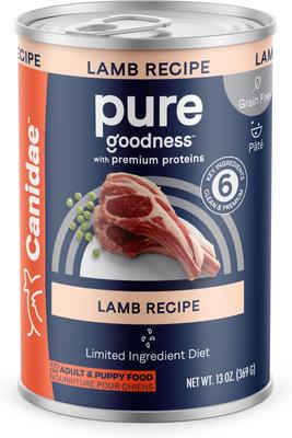 PURE All Stages Grain-Free Limited Ingredient Salmon & Sweet Potato Recipe Canned Dog Food, 13-oz can, case of 12