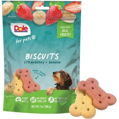Surtido de premios crujientes de manzana y zanahoria para perros, bolsa de 7 oz