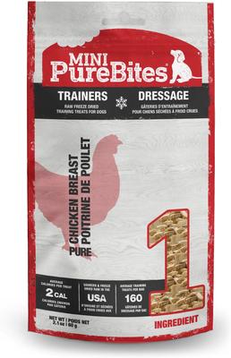 Mini-PureBites Trainers Lamb Liver Freeze-Dried Raw Dog Treats, 2.4-oz bag