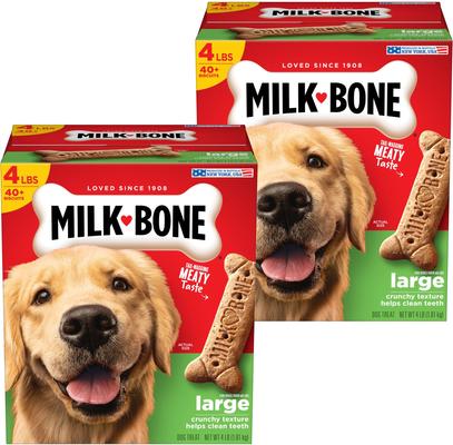 Original Large Biscuit Dog Treats, 4-lb box