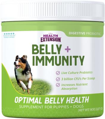 Belly + Immunity Powder Digestive & Immune Supplement for Dogs, 8-oz bottle