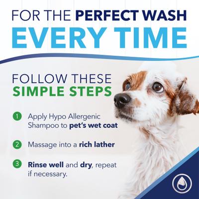 OxyMed Hypo-Allergenic Oatmeal Dog & Cat Shampoo, Unscented, 1-gal bottle