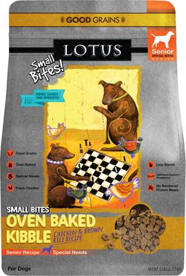 Oven-Baked Senior Small Bites Recipe Dry Dog Food, 5-lb bag