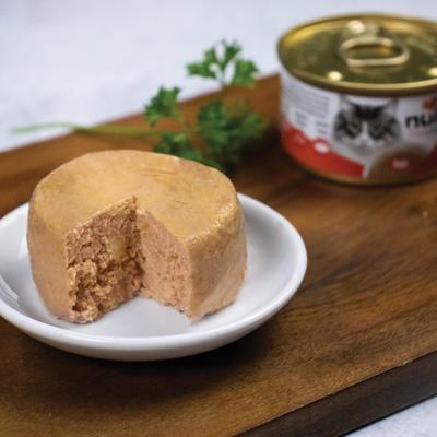 Grain-Free Chicken & Salmon Recipe Pate Wet Canned Food for Cats & Kittens, 2.8-oz can, case of 12