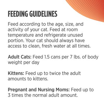 Grain-Free Chicken & Salmon Recipe Pate Wet Canned Food for Cats & Kittens, 2.8-oz can, case of 12