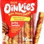 Oinkies Sizzling Twists with 100% Real Smoked Pork Bacon Flavored Rawhide-Free Natural Dog Treats, 8 count