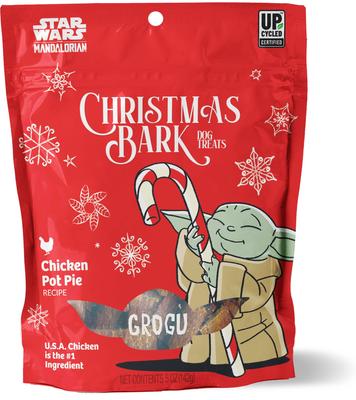 Grogu Chicken Pot Pie Recipe Rawhide-Free Adult Soft & Chewy Dog Treats, 5-oz bag