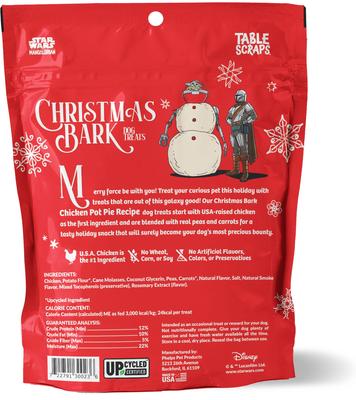 Grogu Chicken Pot Pie Recipe Rawhide-Free Adult Soft & Chewy Dog Treats, 5-oz bag