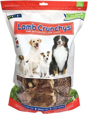Lamb Crunchys Dog Treats, 3-oz bag