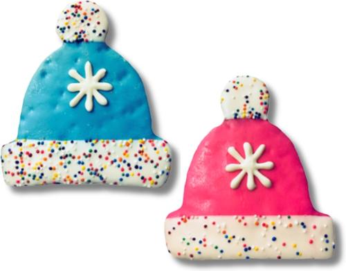 Long Winter Day Peanut Butter & Honey Assorted Crunchy Dog Treats, 18 count