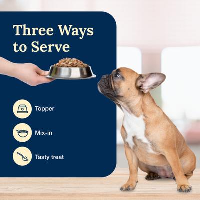 Delectables Beef Dinner Natural Wet Dog Food, 3-oz pouch, case of 24