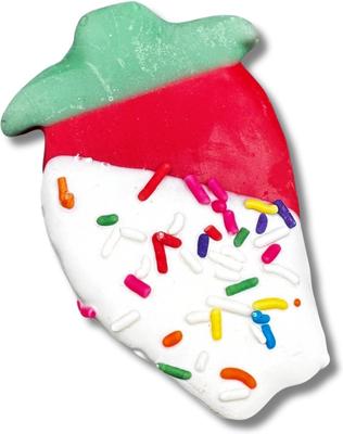 Valentine's Day Peanut Butter & Honey Assorted Crunchy Dog Treats, 18 count