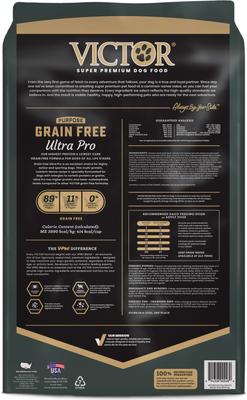 Grain-Free Ultra Pro High Protein Low Carb Active Dry Dog Food, 60-lb bundle