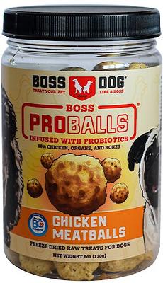 Proballs Chicken Freeze-Dried Dog Treats, 6-oz jar