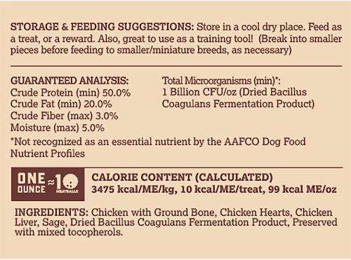 Proballs Chicken Freeze-Dried Dog Treats, 6-oz jar