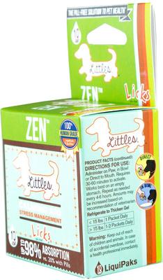 Pill-Free Littles ZEN Calming Roasted Chicken Flavor Dog Supplement, 30 count