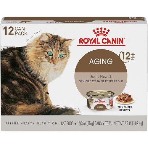 Alimento húmedo para gatos Aging 12+ Thin Slices in Gravy, 3 oz, caja de 6