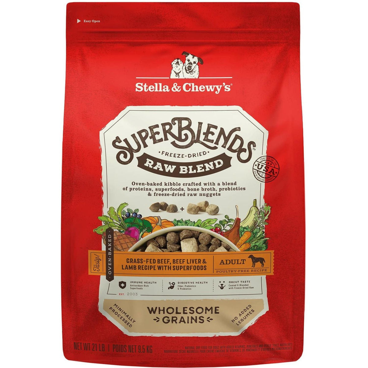 SuperBlends Raw Blend Beef Liver & Lamb / 9.5 kg