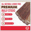 Jumbo 12-in Bully Sticks Dog Treats, 3 count