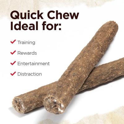 Natsticks Beef High-Protein Chewy Sticks Dog Treats, 16 count