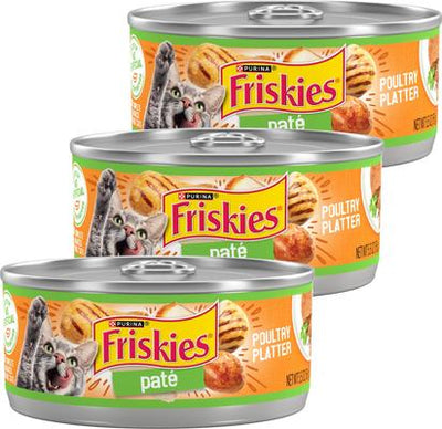 Classic Pate Poultry Platter Canned Cat Food, 5.5-oz can, case of 72