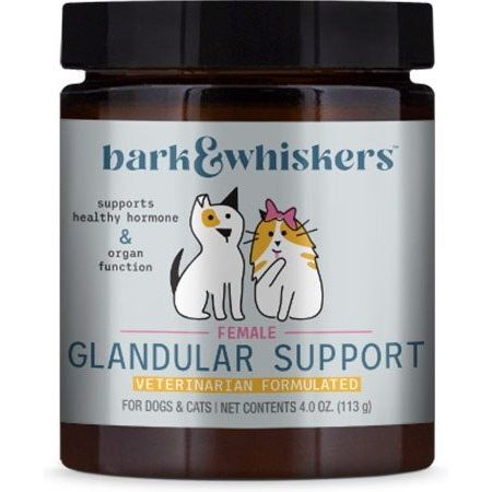 Pet Glandular Support Female, Perros. 110 g. - Bark & Whiskers