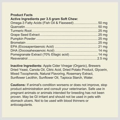 Allergy & Immunity Support Chicken Flavored Soft Chew Allergy & Immune Supplement for Dogs, 90 count