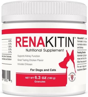 Solutions Renakitin Dog & Cat Supplement, 180-grams
