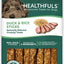 Duck & Rice Sticks Jerky Dog Treats, 4-oz bag