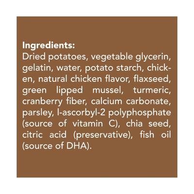 Senior Health Dental Sticks Chicken Flavor Grain-Free Large Dog Treats, 6.6-oz bag