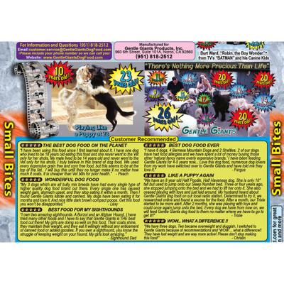 Natural Adult Non-GMO Grain-Free Salmon Small Bites Dry Dog Food, 3-lb bag