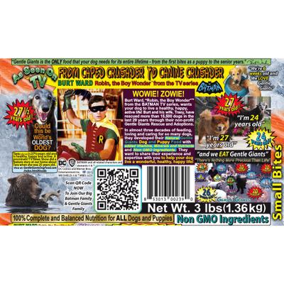 Natural Adult Non-GMO Grain-Free Salmon Small Bites Dry Dog Food, 3-lb bag