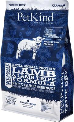 SAP Lamb Tripe Weight Management Dry Dog Food, 6-lb bag