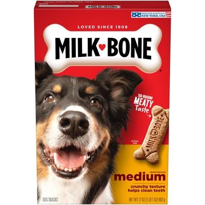 Galletas pequeñas originales para perros, caja de 1,5 lb, paquete de 2