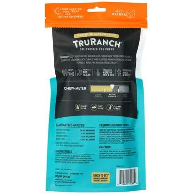 Galletas masticables duras de larga duración con sabor a pollo, rollo de colágeno de 9 pulgadas, 3 unidades