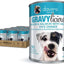 Gravylicious Chicken & Salmon Veggies Grain-Free Pate Wet Canned Dog Food, 12-oz can, case of 12