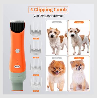 Dog & Cat Grooming Pet Hair Vacuum Kit with 7 Grooming Tools