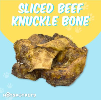 Sliced Beef Knuckle Bone Dog Treats, 6 count