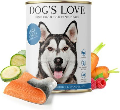 Super Premium Natural Single Protein Limited Ingredient Adult Classic Fish Canned Dog Food, 14.1-oz can, 6 count