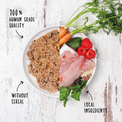 Super Premium Natural Single Protein Limited Ingredient Adult Classic Fish Canned Dog Food, 14.1-oz can, 6 count