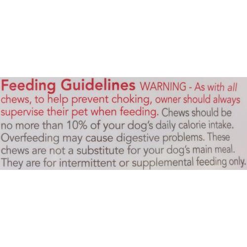 Bag-O-Chews Beef Trachea Minis - Golosinas para perros asadas en seco, bolsa de 7 oz